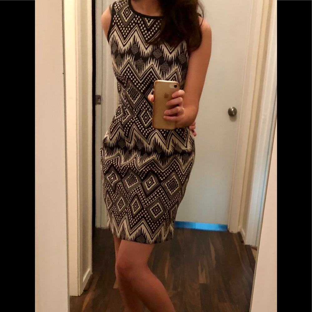 J Crew Diamond Sleeveless Sheath Dress,Size 0 - Picture 5 of 7